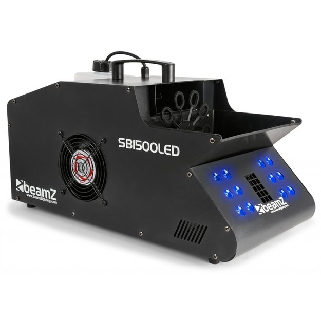 BeamZ SB1500LED dūmų ir burbulų mašina su LED apšvietimu