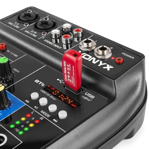 Vonyx VMM100 mikšerinis pultas su Bluetooth