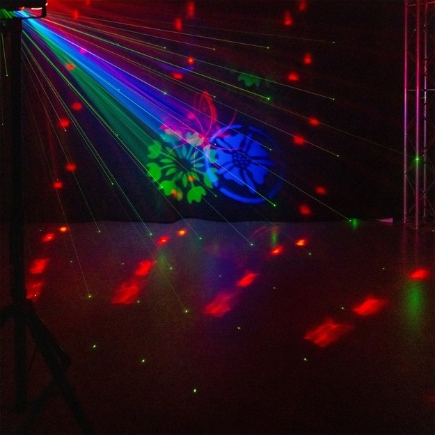 Fuzzix Stellar1 Multi DJ LED šviesos efektas 7