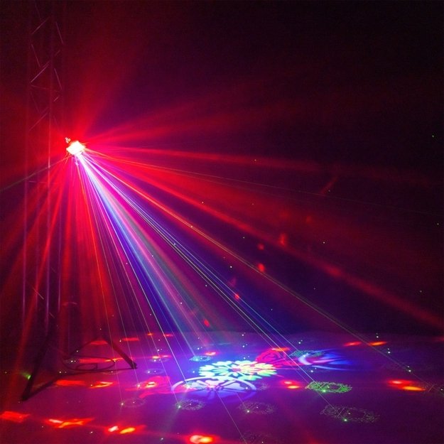 Fuzzix Stellar1 Multi DJ LED šviesos efektas 5