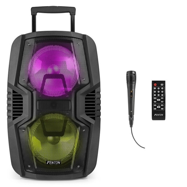 Fenton FT208LED 2x 8" 500W nešiojama kolonėlė 3