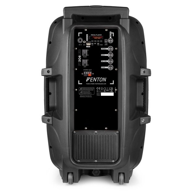 Fenton FT208LED 2x 8" 500W nešiojama kolonėlė 1
