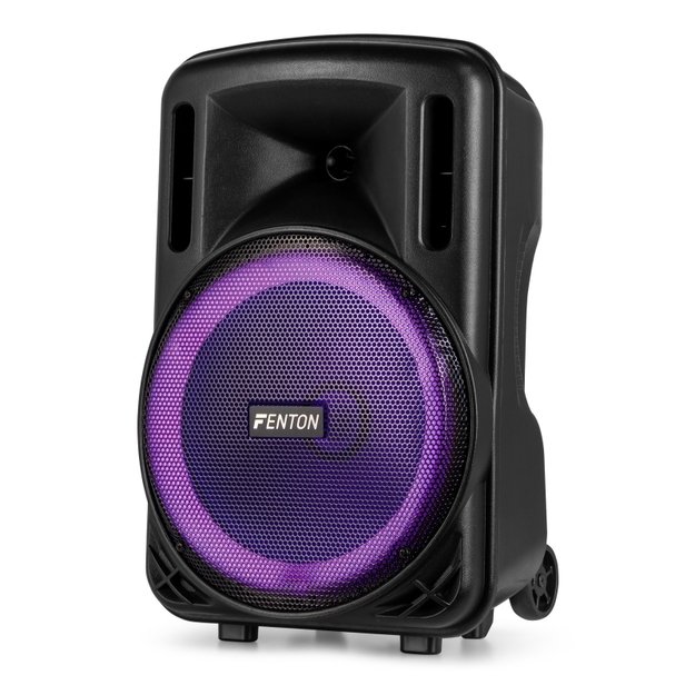 FENTON FT12LED MK2 700W nešiojama kolonėlė su belaidžiu mikrofonu 3