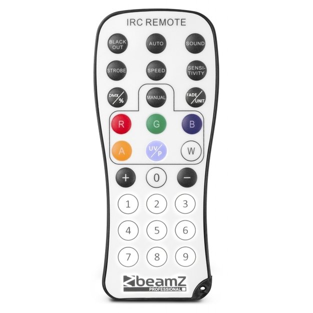 BeamZ PS12W LED Spot 12W RGBW IR taškinis prožektorius 5