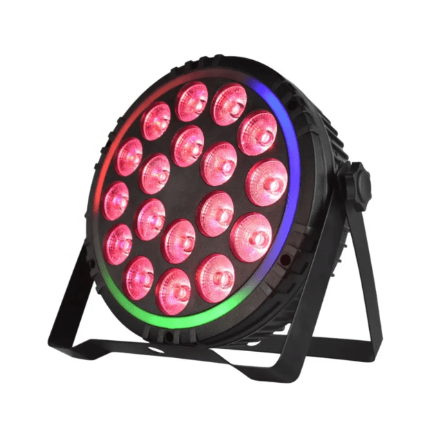 18x8W RGBW LED Par Light with Auxiliary Light Prožektorius 4