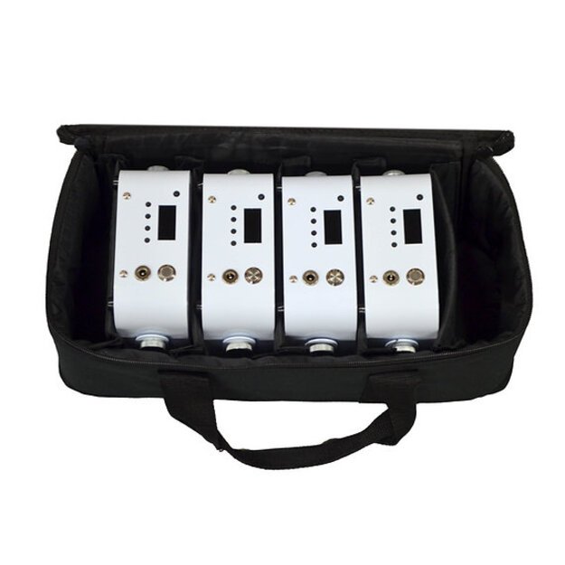 4x Led Par 4x18w Battery Transportavimo Krepšys  2