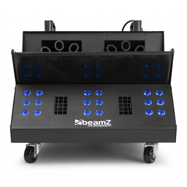 BeamZ SB2000LED burbulų ir dūmų mašina su RGB LED apšvietimu