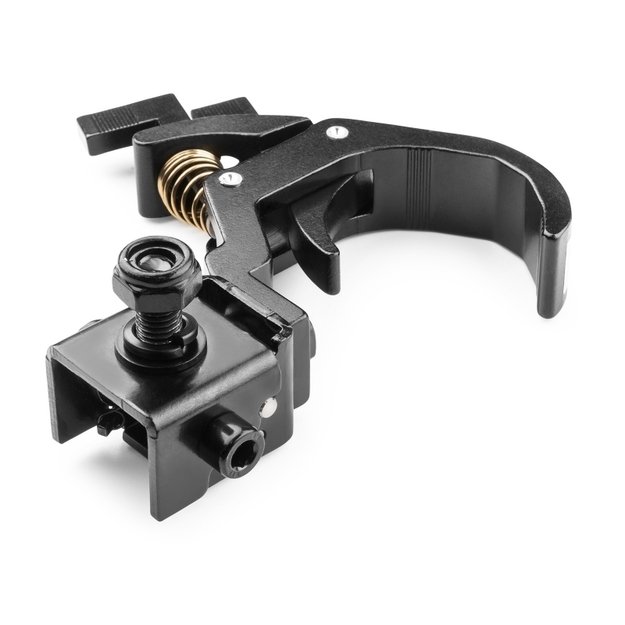 BC50B-150F Foldable Quick Trigger Clamp Black