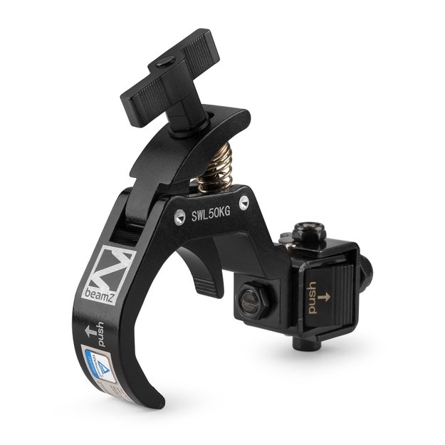 BC50B-150F Foldable Quick Trigger Clamp Black