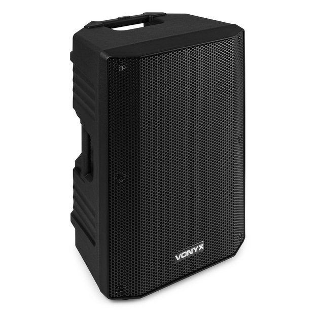 Vonyx VSA500-BP nešiojama kolonėlė 12" su dviem belaidžiais mikrofonais