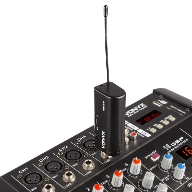 Belaidžiai mikrofonai VONYX WM552 UHF