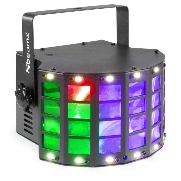 BeamZ DerbyStrobe LED šviesos efektas 1