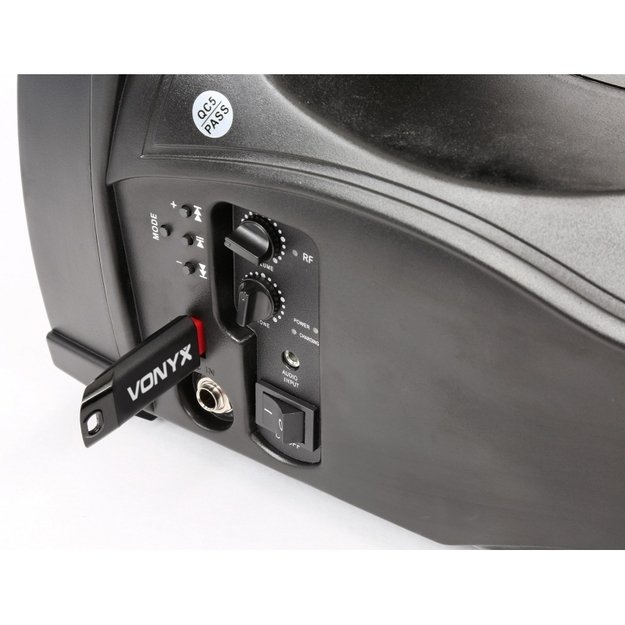 VONYX ST014 UHF nešiojama kolonėlė su belaidžiu mikrofonu 1