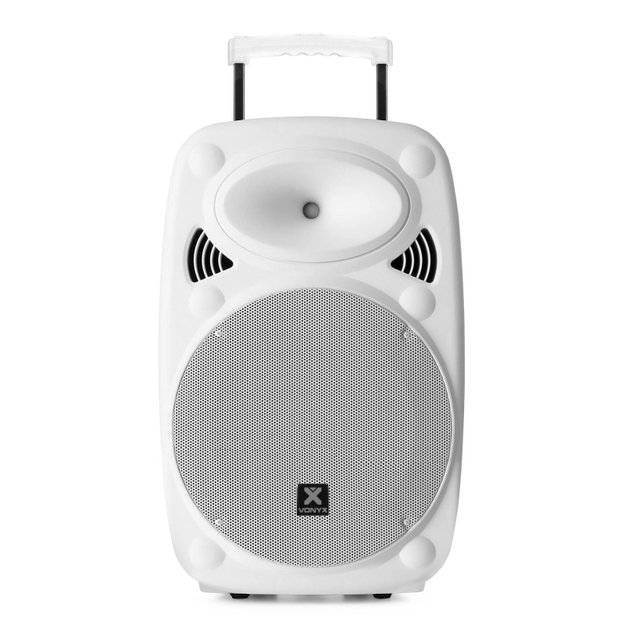 Vonyx Verve46 nešiojama garso kolonėlė 15”, balta 1