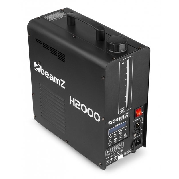 BeamZ H2000 rūko mašina DMX 7