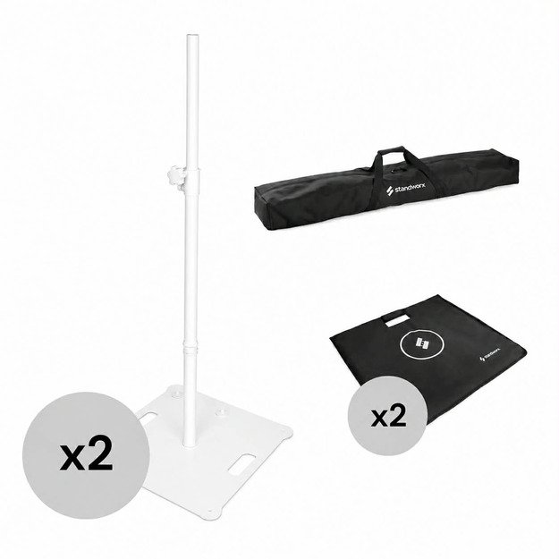 2x Standworx XP-255L stovas