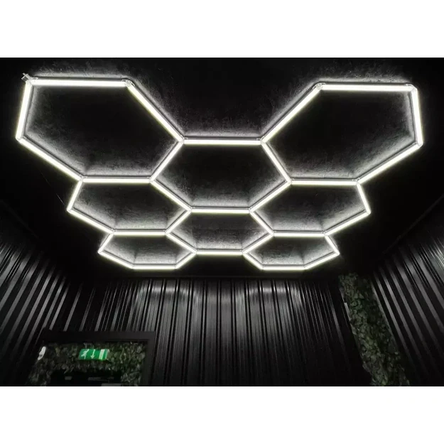 LUMHEXO H7-H8 kelių dizainų  modulinis LED šviestuvas, 350 W, CCT, 2320 × 2410 mm