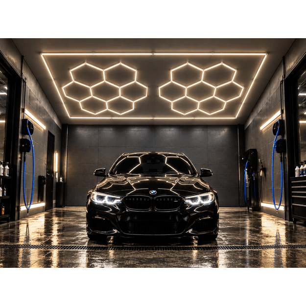 LUMHEXO kelių dizainų FH10-FH14 FRAME modulinis LED šviestuvas, 720 W, CCT, 2435 × 4845 mm