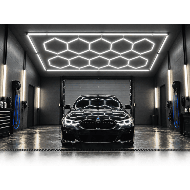 LUMHEXO kelių dizainų FH10-FH14 FRAME modulinis LED šviestuvas, 720 W, CCT, 2435 × 4845 mm