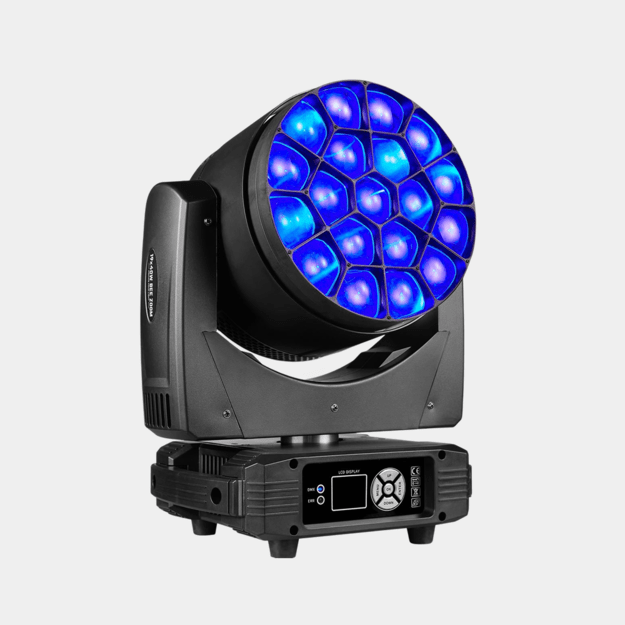 2x X3 19x15w Big Bee Eye Wash Judanti Galva su transportavimo dėže 2in1
