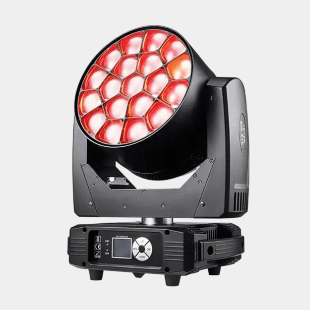 2x X3 19x15w Big Bee Eye Wash Judanti Galva su transportavimo dėže 2in1
