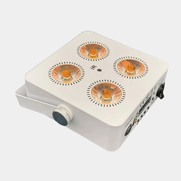8x PROLIGHTING Led Par 4x18w RGBWAUV Wireless Battery Prožektorius su su Galingu Akumuliatoriumi, transportavimo dėže 8in1  2