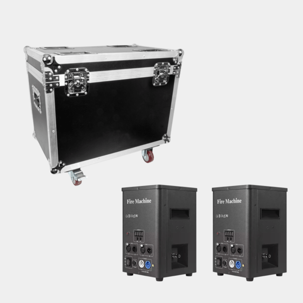 2x Shotworx R1-1 Fire Single Head Machine From Outside su transportavimo dėže 2in1