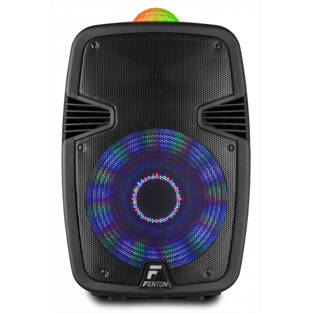 Fenton FT15JB nešiojama kolonėlė 800W su belaidžiu mikrofonu ir šviesos efektu 1