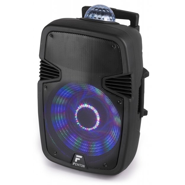 Fenton FT15JB nešiojama kolonėlė 800W su belaidžiu mikrofonu ir šviesos efektu 2