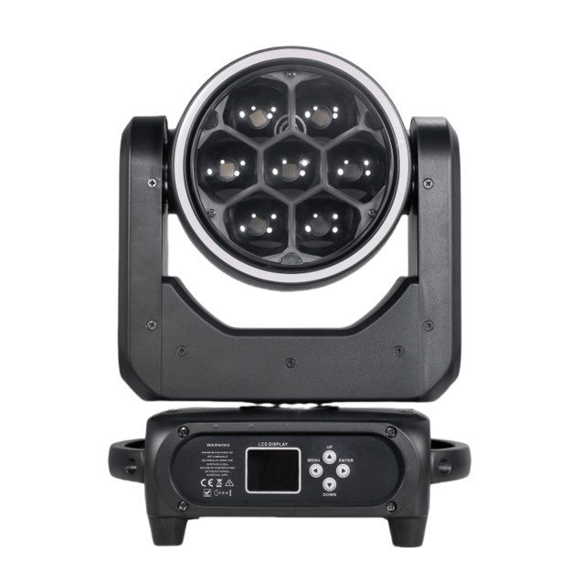 2x 7x40W RGBW Bee Eye Wash With Auxiliary Light Judanti galva su Transportavimo Dėže 2in1 5