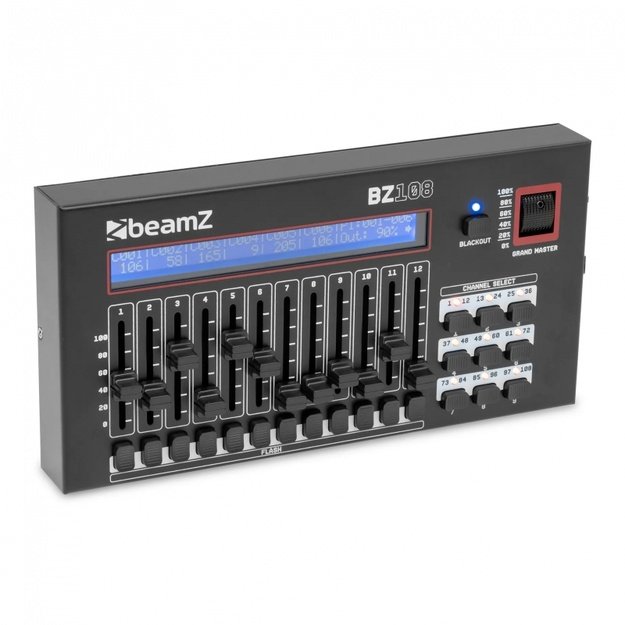BeamZ BZ108 DMX valdiklis 108 kanalų