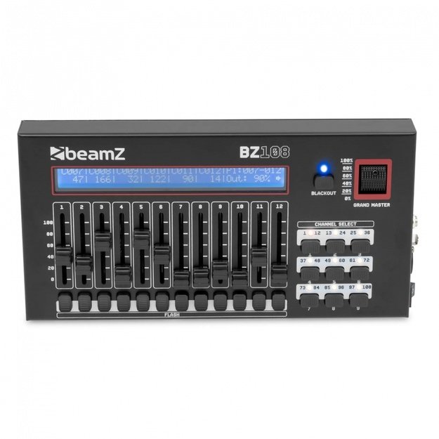 BeamZ BZ108 DMX valdiklis 108 kanalų