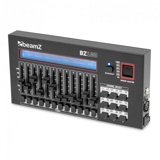 BeamZ BZ108 DMX valdiklis 108 kanalų