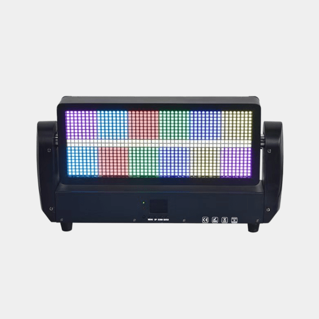 M07 Full Color Moving Head Strobe Judantis Prožektorius 3