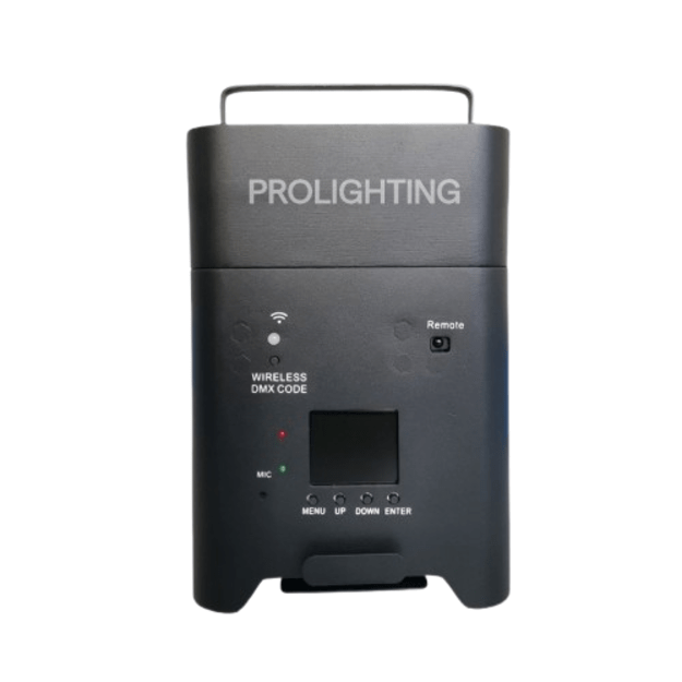PROLIGHTING LED Par 6X18W RGBW UV 6in1 DMX belaidis Prožektorius
