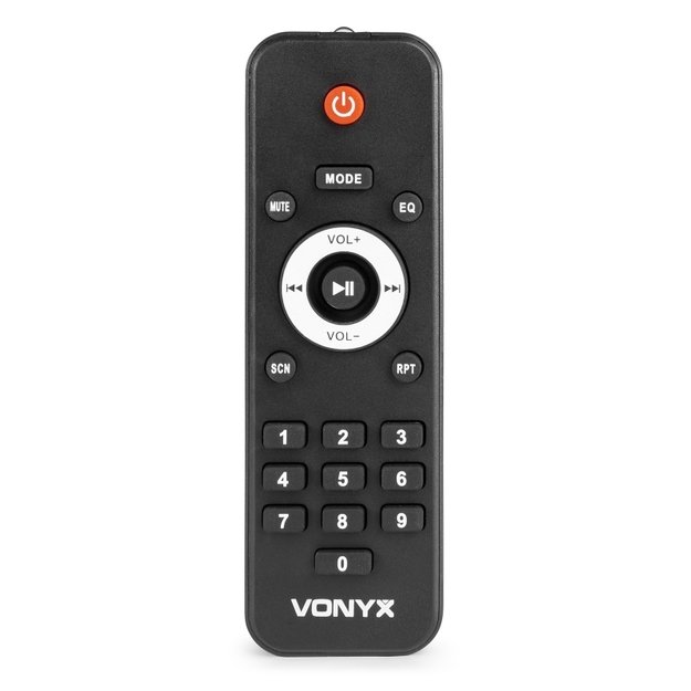 Vonyx VSA08BT Aktyvi garso kolonėlė 8" 250W BT/MP3