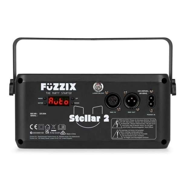 Fuzzix Stellar2 Multi DJ LED šviesos efektas 5