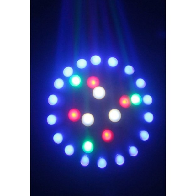 BeamZ Moon Flower 60x RGBAW LEDs šviesos efektas 7