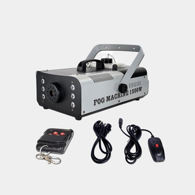 Shotworx LED dūmų Mašina 1500W + Dūmų Skystis Beamz DOVANŲ 1