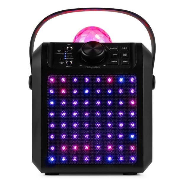 Fenton KAR55B karaoke kolonėlė su LED šviesos efektu, juoda 5