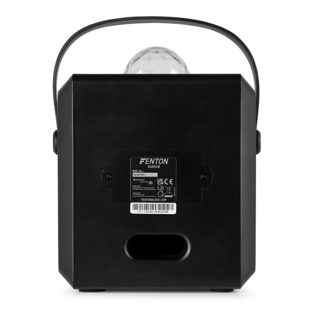 Fenton KAR55B karaoke kolonėlė su LED šviesos efektu, juoda 7