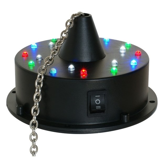 MBW18LED Variklis su baterijomis disko gaubliui