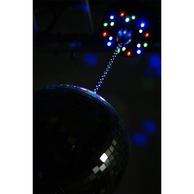 MBW18LED Variklis su baterijomis disko gaubliui 2
