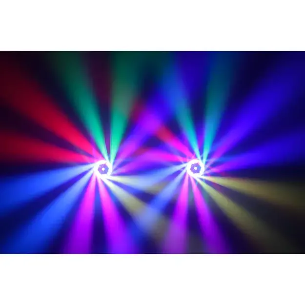 2x 19x40W LED Zoom Wash Bee Eye Judanti galva su Transportavimo Dėže 2in1 9