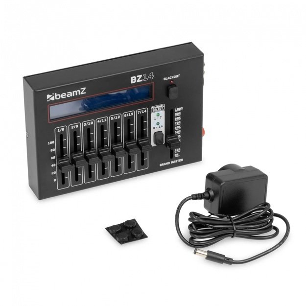 BeamZ BZ14 DMX valdiklis 2x 7 kanalai