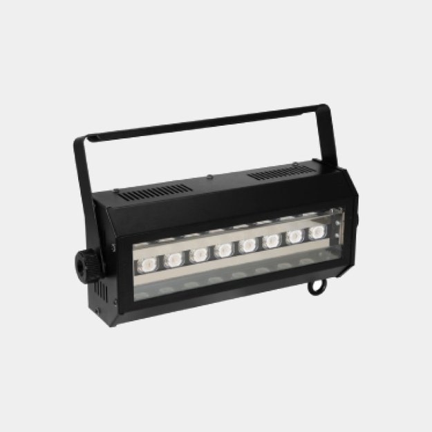 LED stroboskopas ir 10W Lazeris