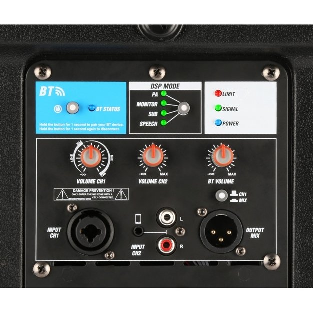 PD410A aktyvi garso kolonėlė 10" 800W