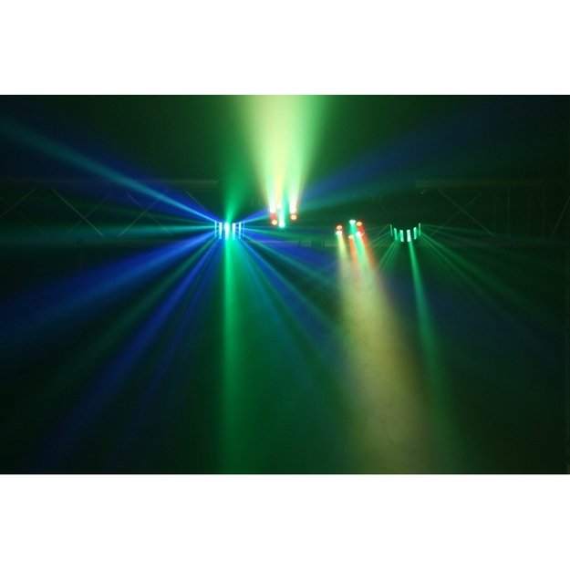 Max Partybar2 šviesos efektų rinkinys su stovu 9