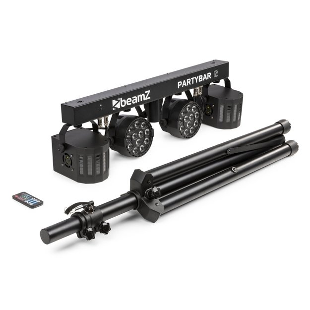 Max Partybar2 šviesos efektų rinkinys su stovu 1