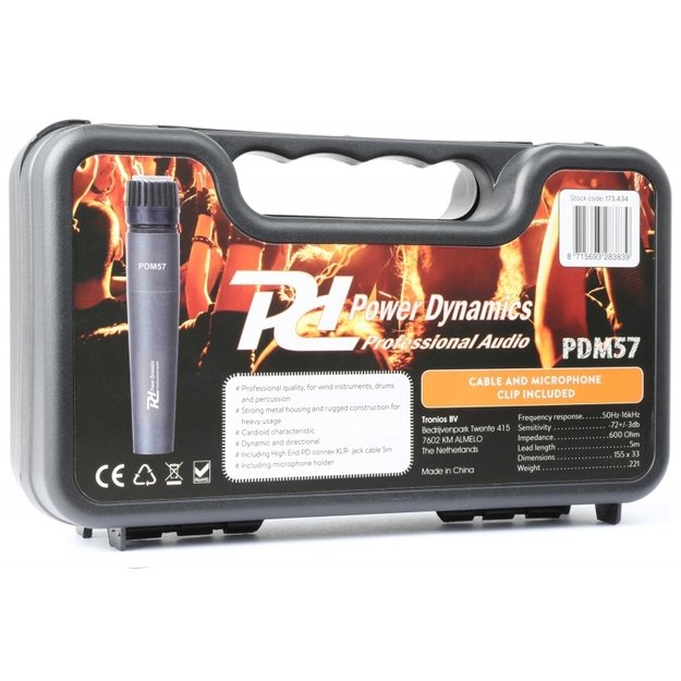 PDM57 dinaminis instrumentinis mikrofonas 3